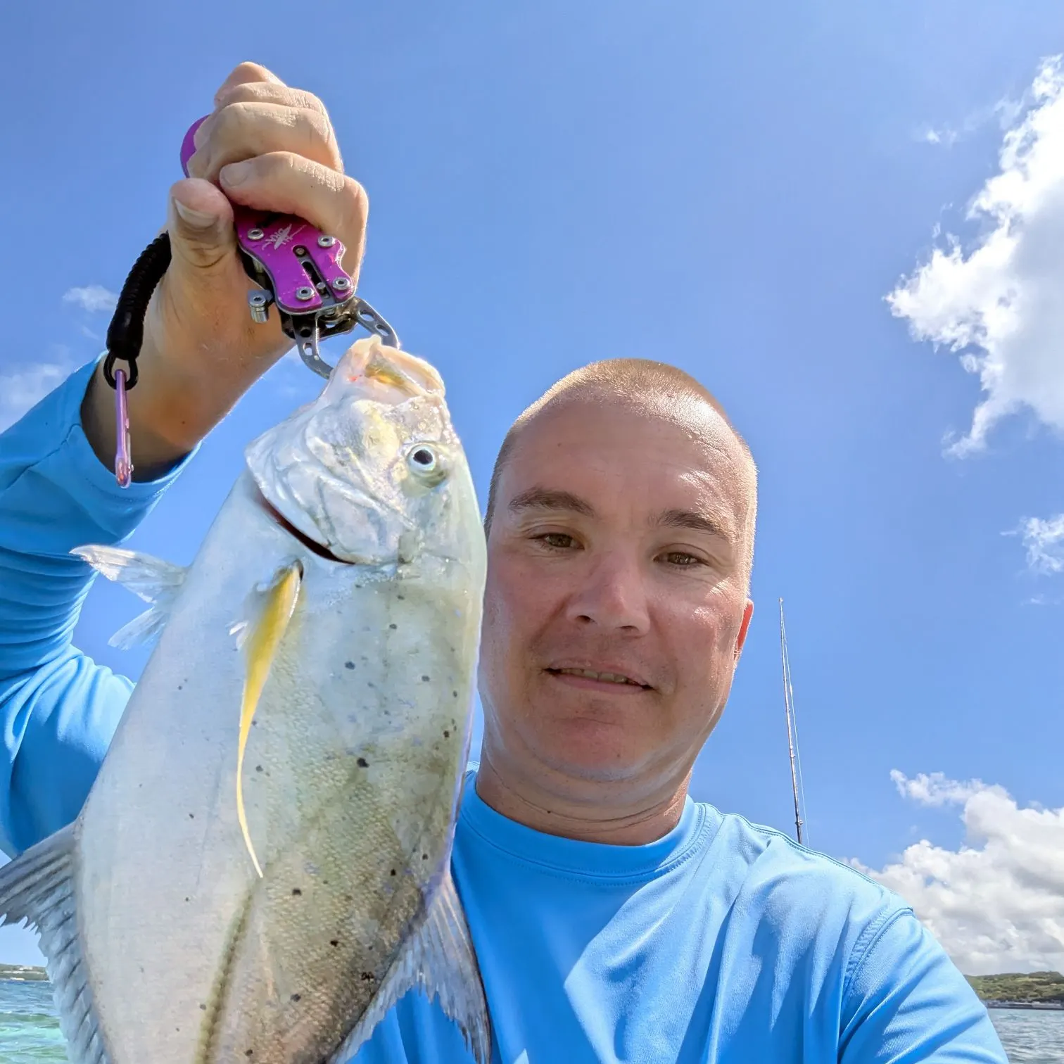 Bluefin trevally caught on Fishbrain