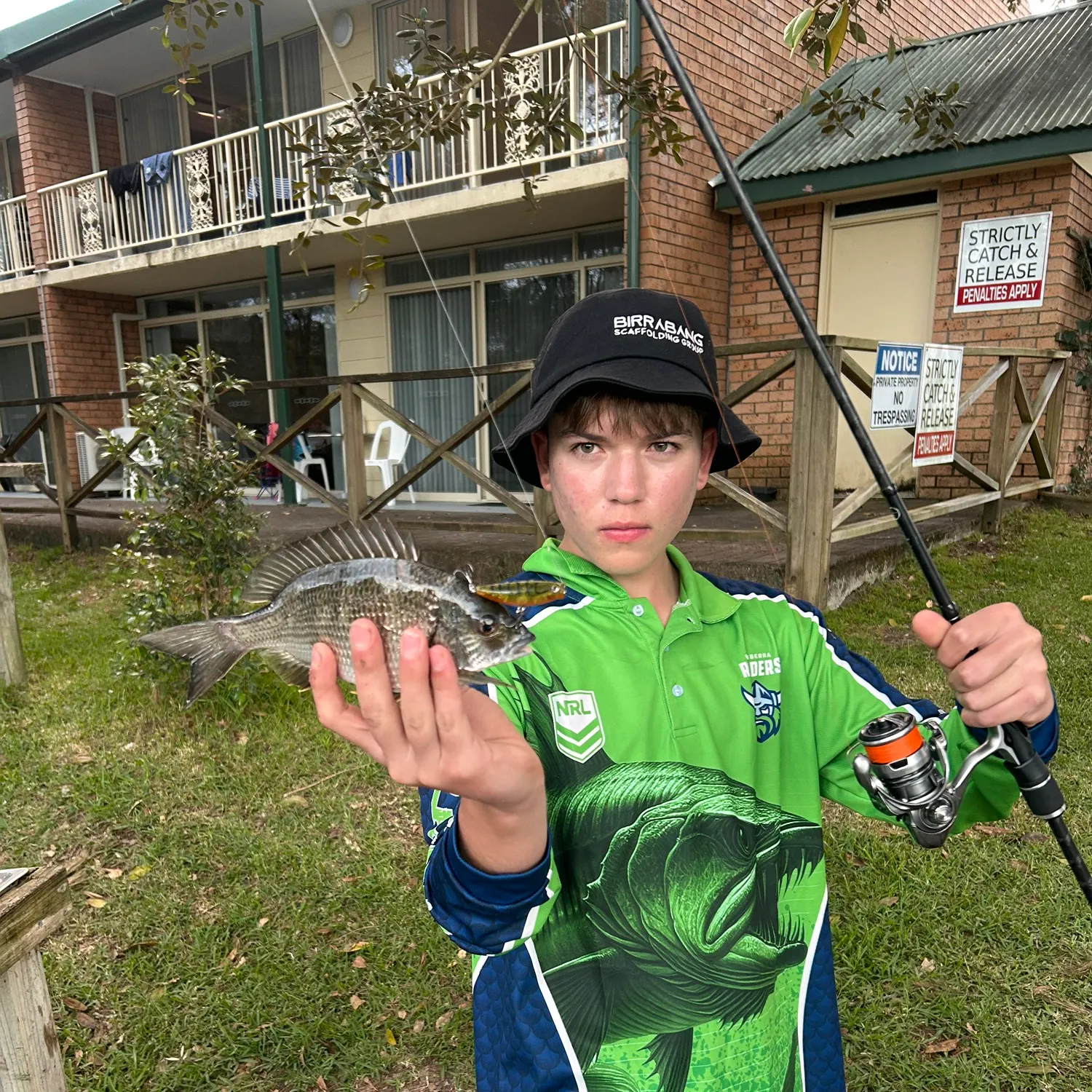 recently logged catches