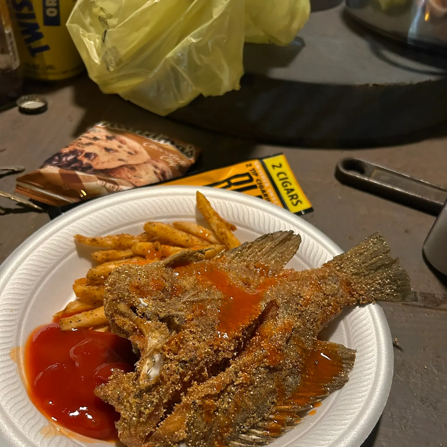 recently logged catches