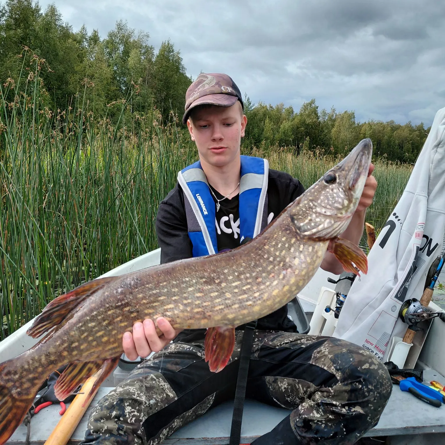 recently logged catches