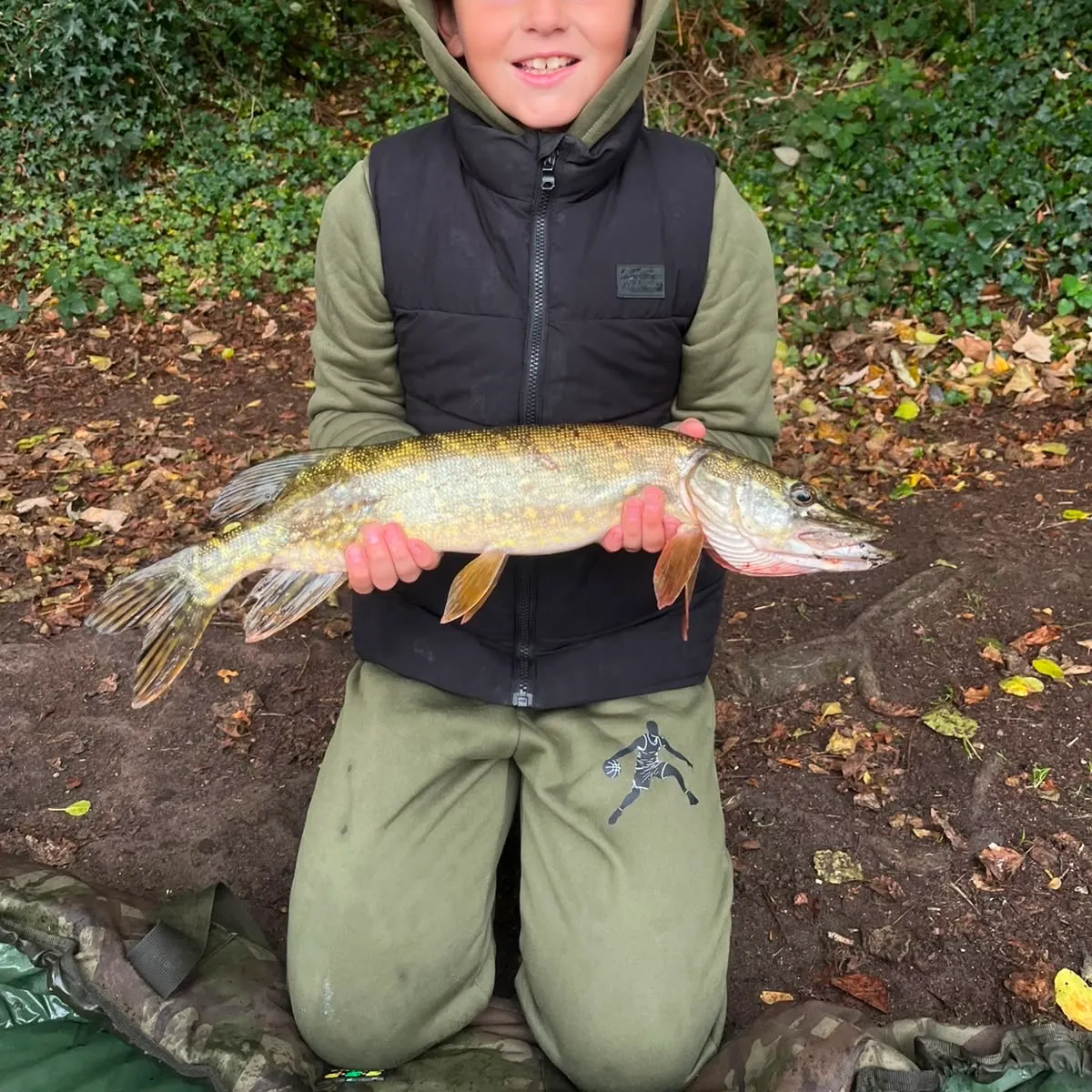 Northern pike caught on Fishbrain