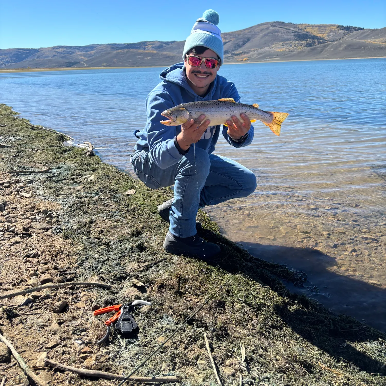 Cutthroat trout caught on Fishbrain