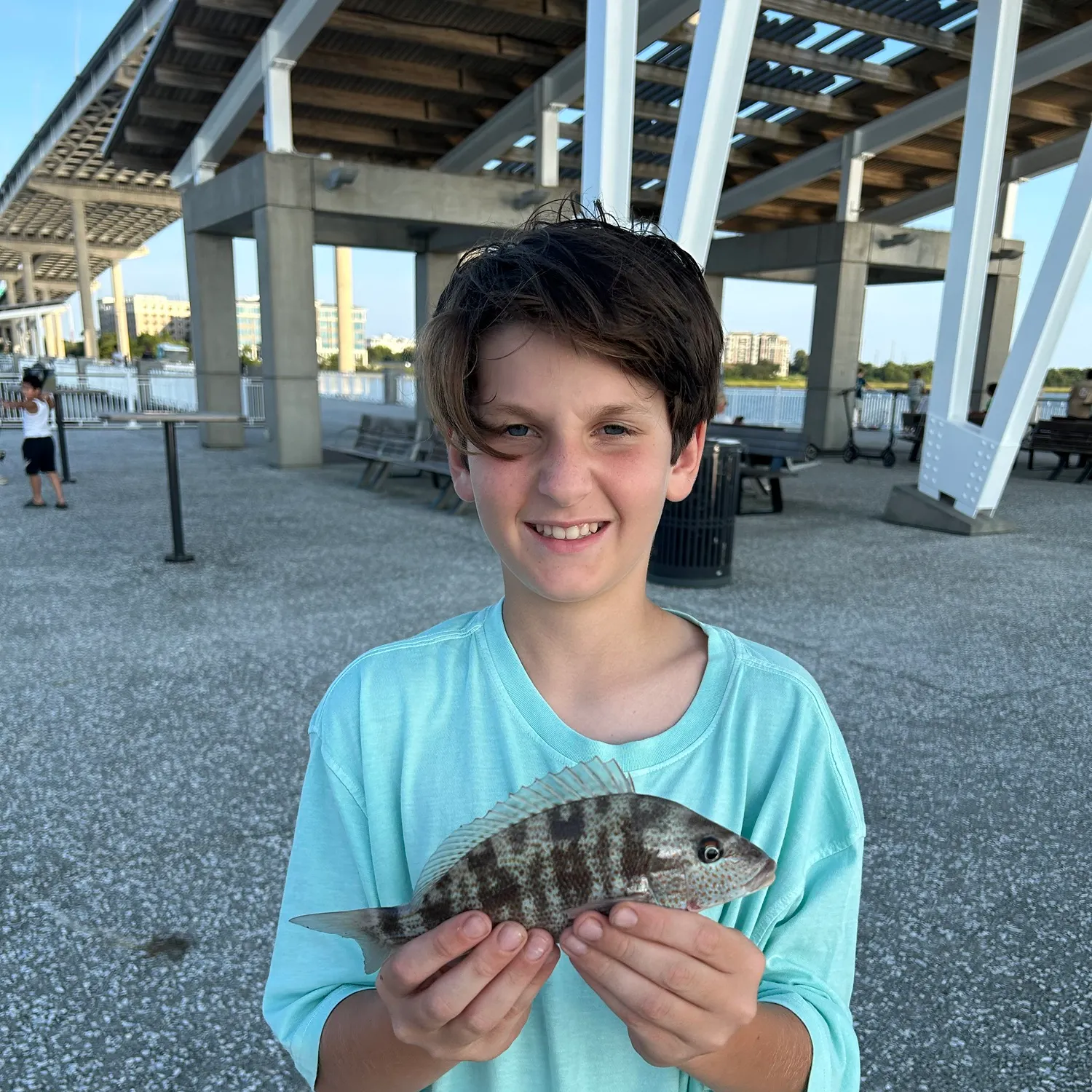 Pigfish caught on Fishbrain