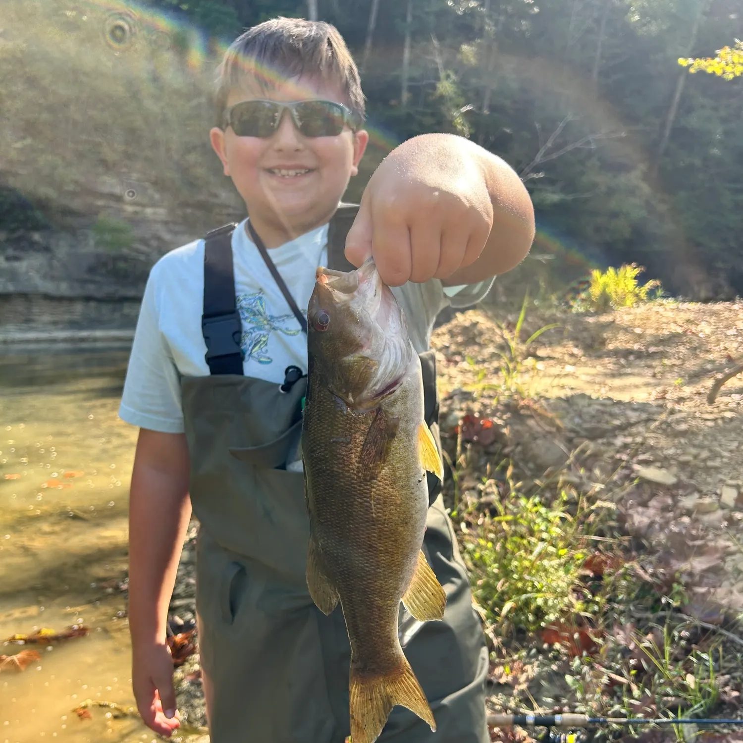 Smallmouth bass caught on Fishbrain