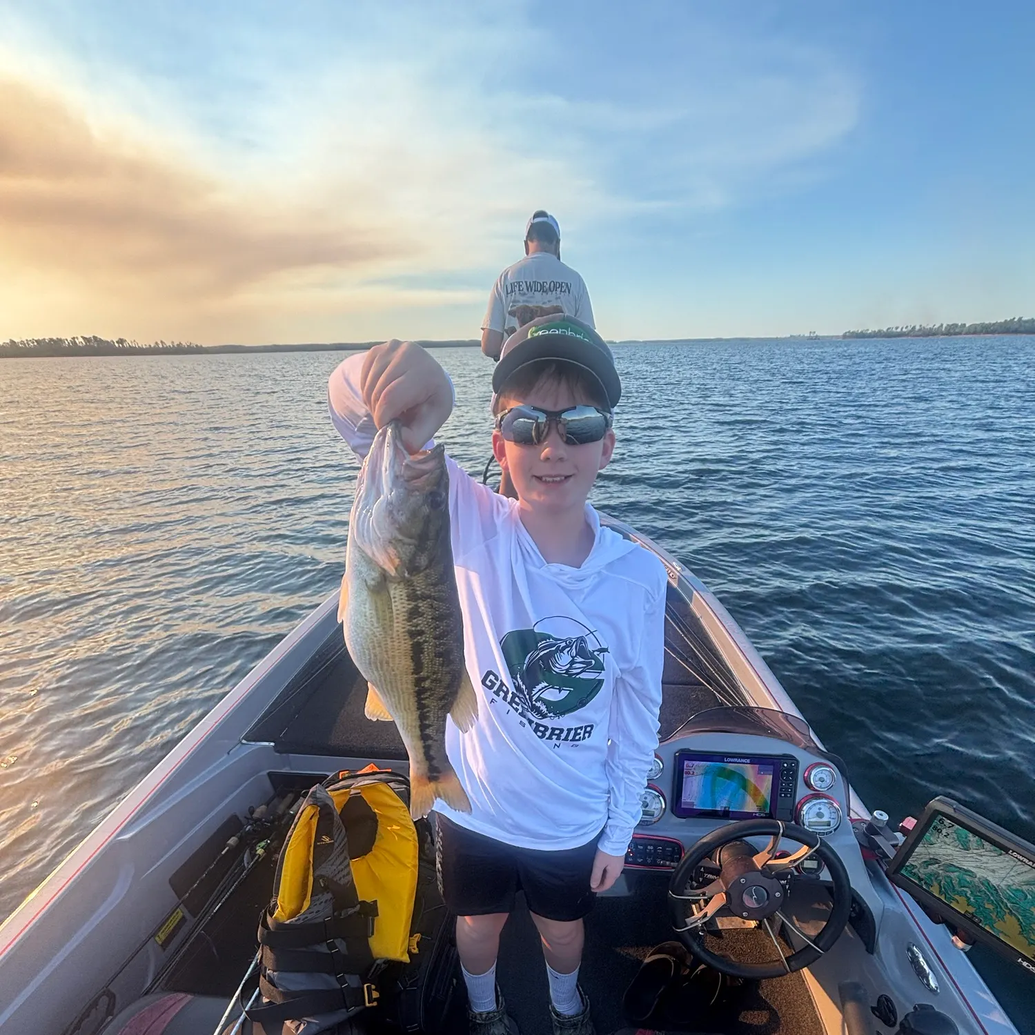 Spotted bass caught on Fishbrain