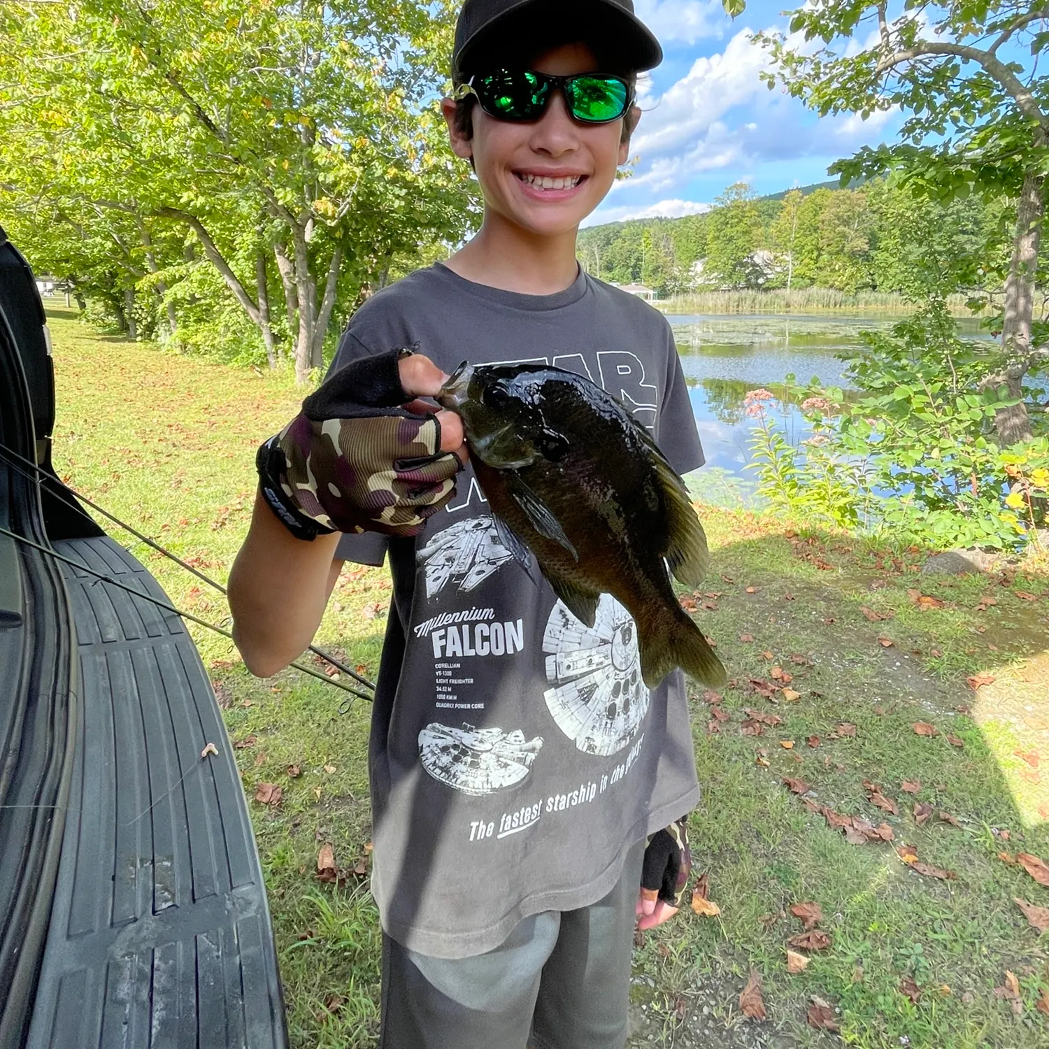 Bluegill caught on Fishbrain