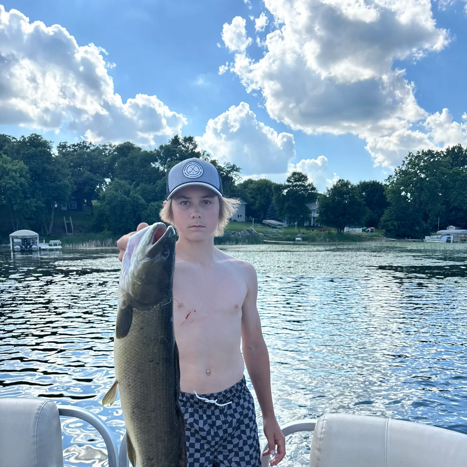 Eyetail bowfin caught on Fishbrain