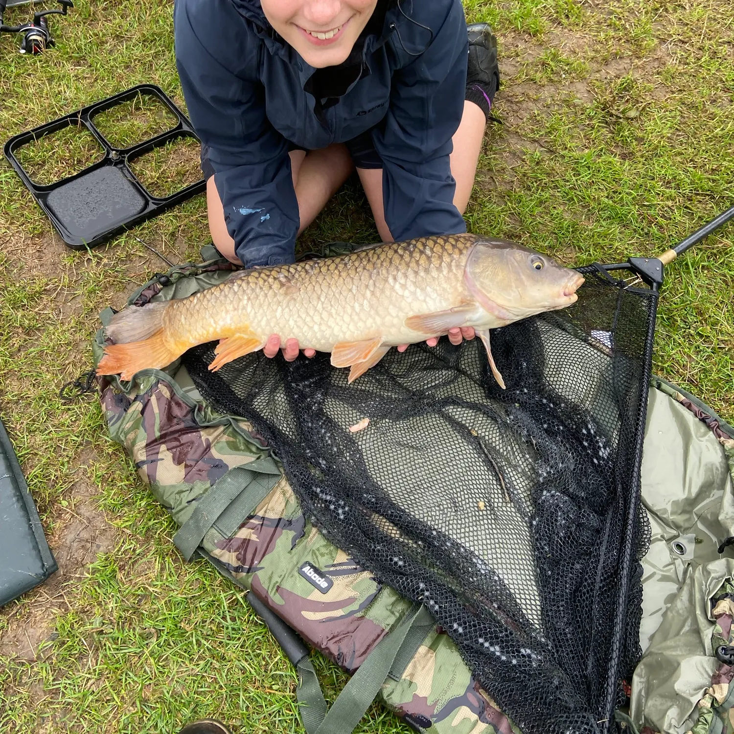 Common carp caught on Fishbrain