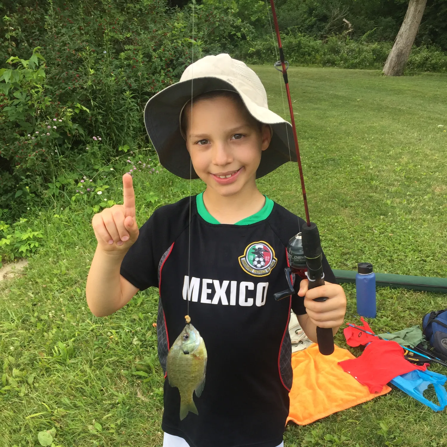 recently logged catches