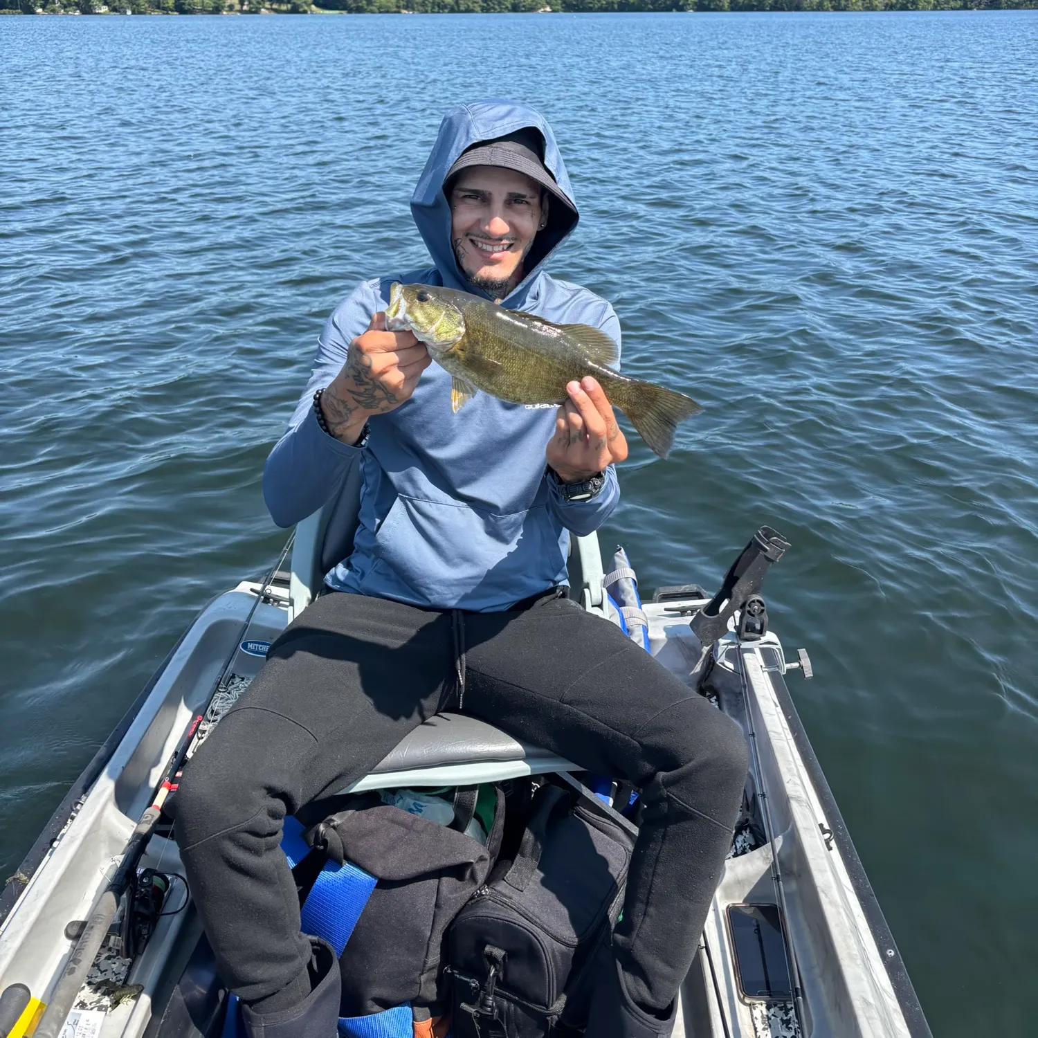 Smallmouth bass caught on Fishbrain