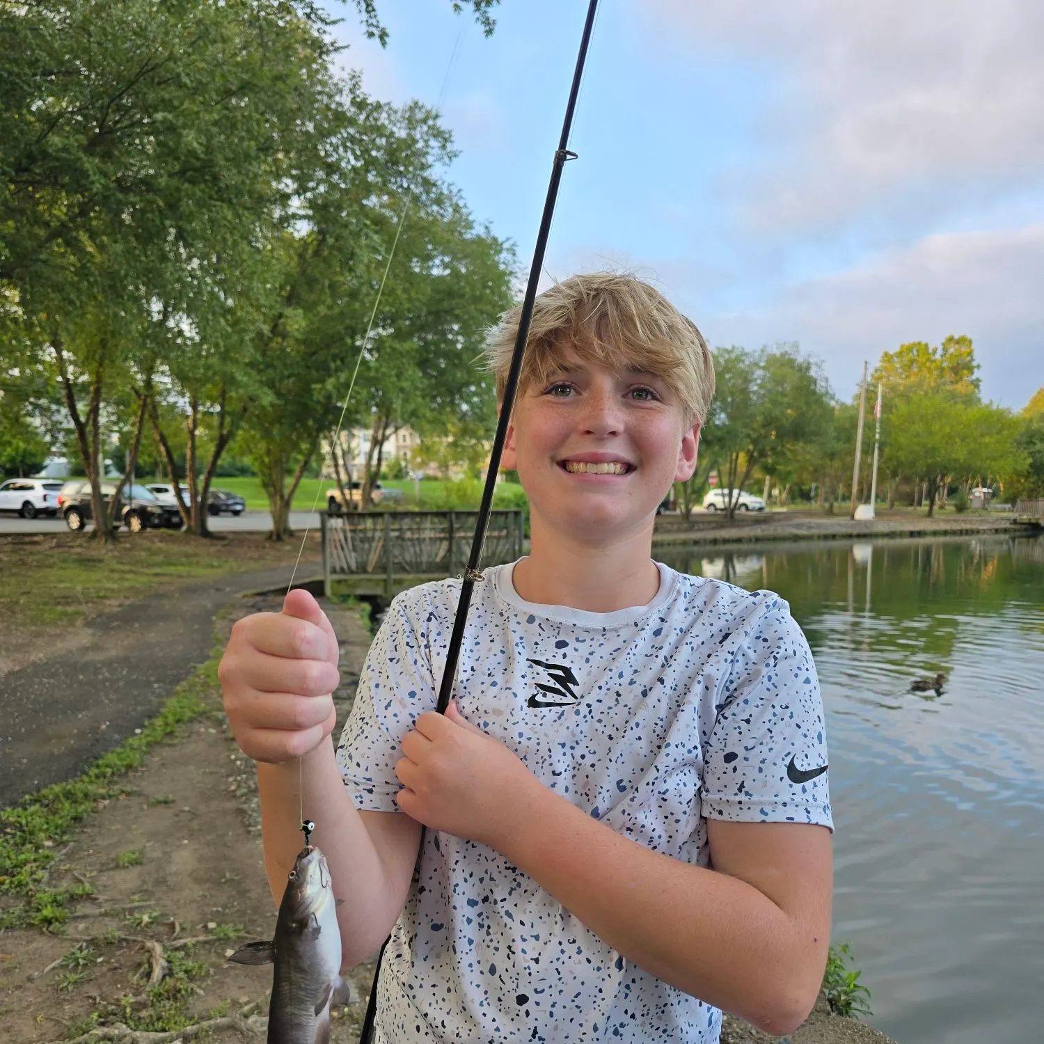 Black bullhead caught on Fishbrain