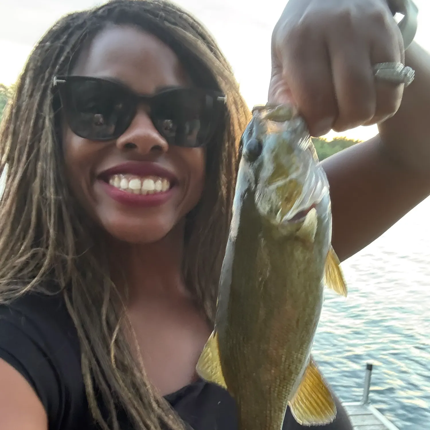 Smallmouth bass caught on Fishbrain