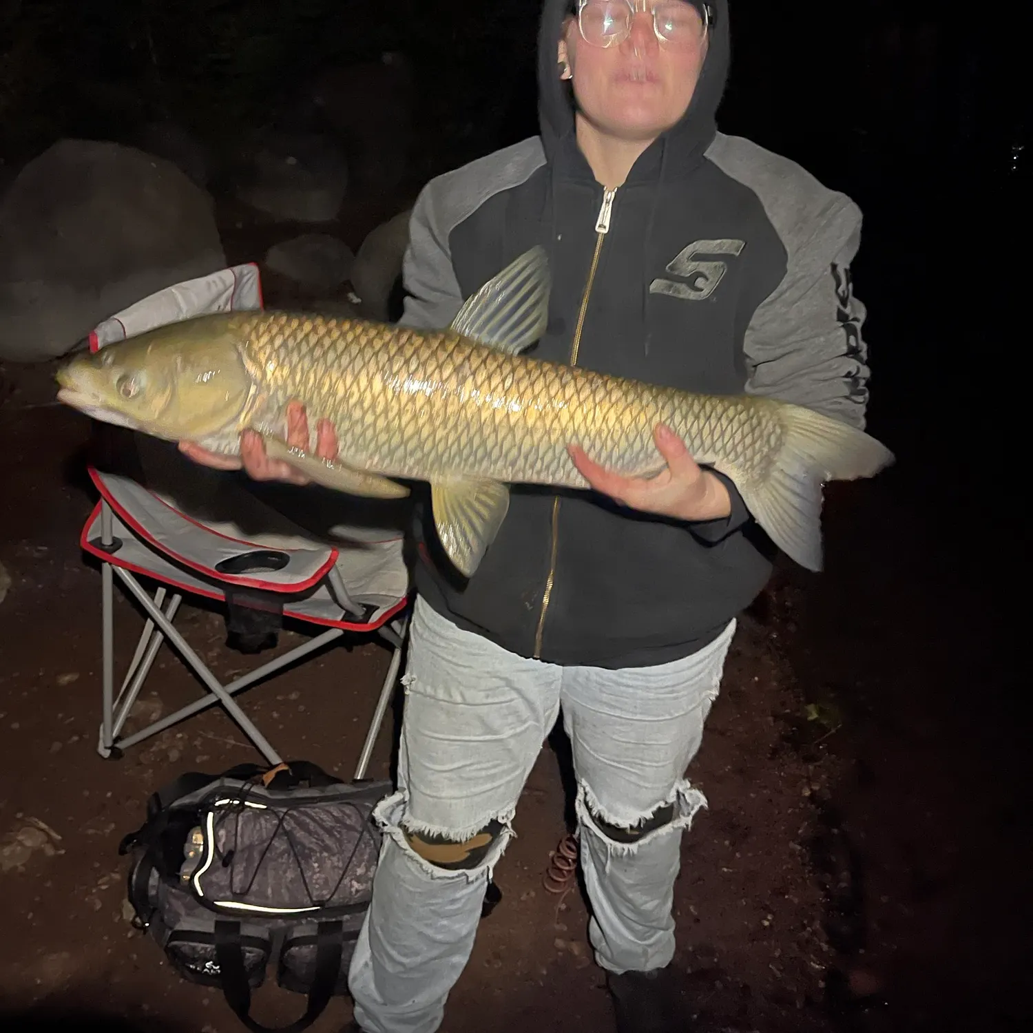 Grass carp caught on Fishbrain