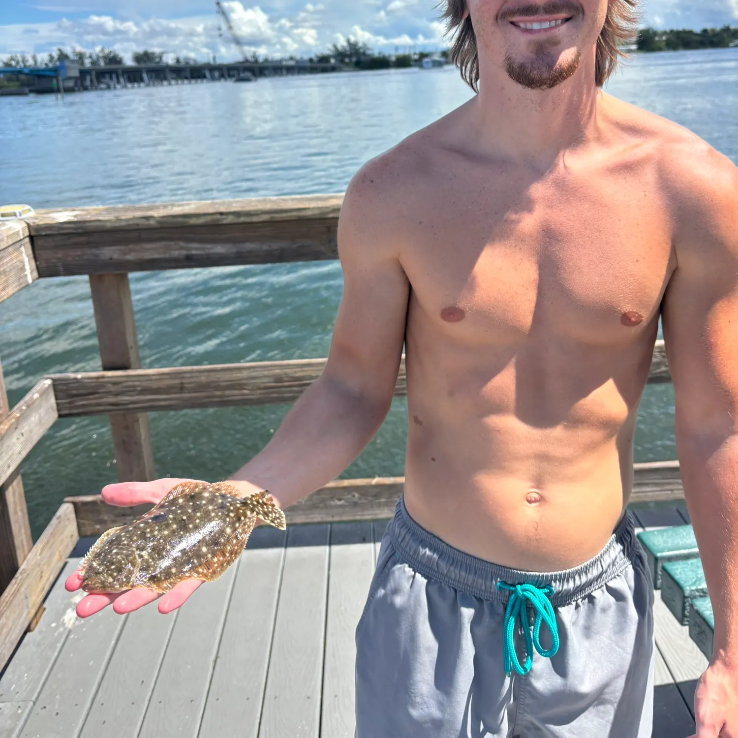 Southern flounder caught on Fishbrain