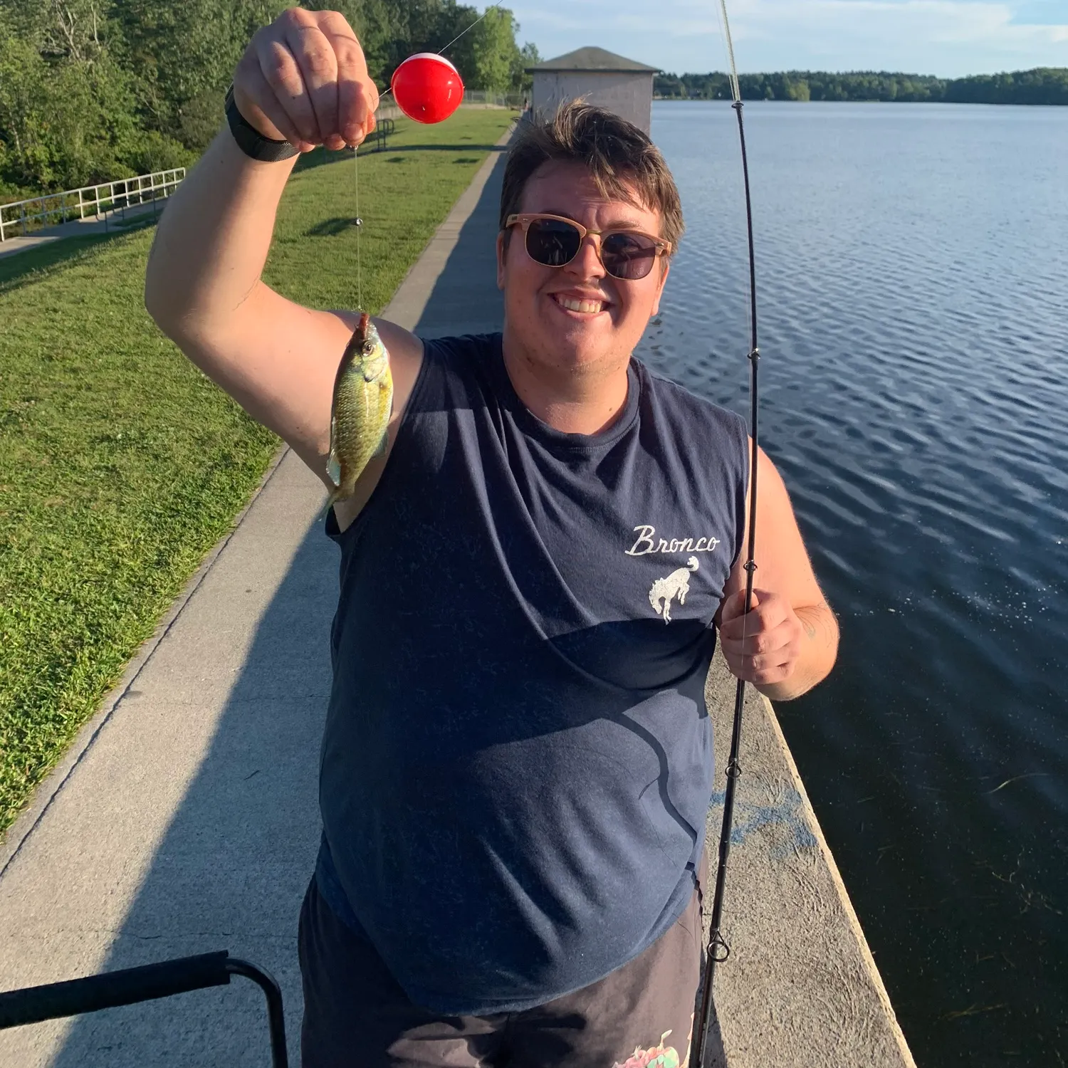 Bluegill caught on Fishbrain