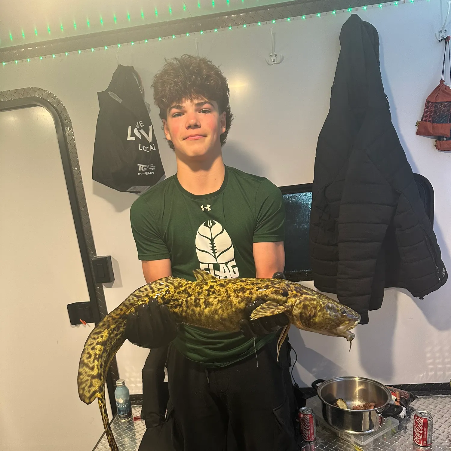 recently logged catches