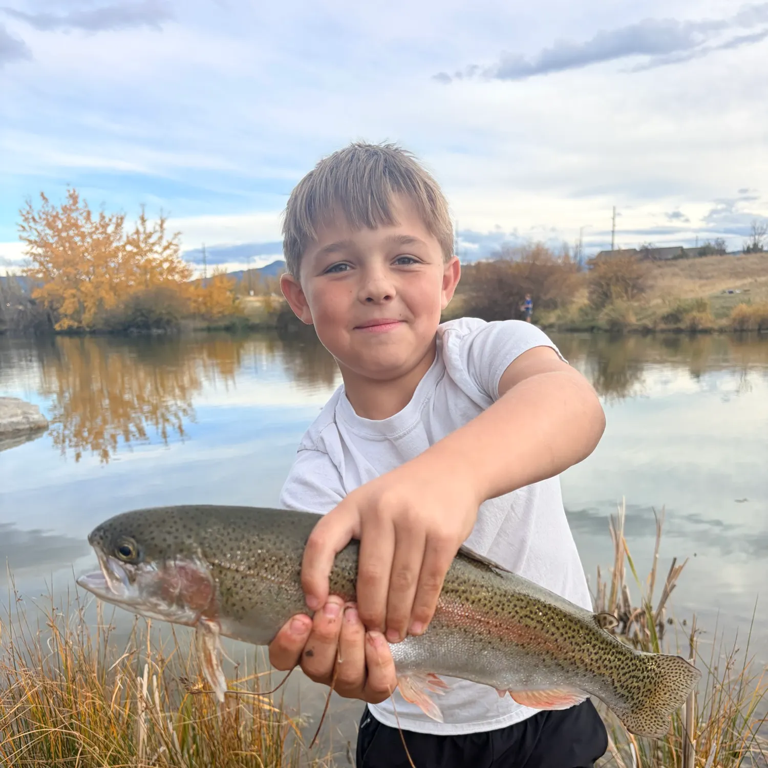 Rainbow trout caught on Fishbrain