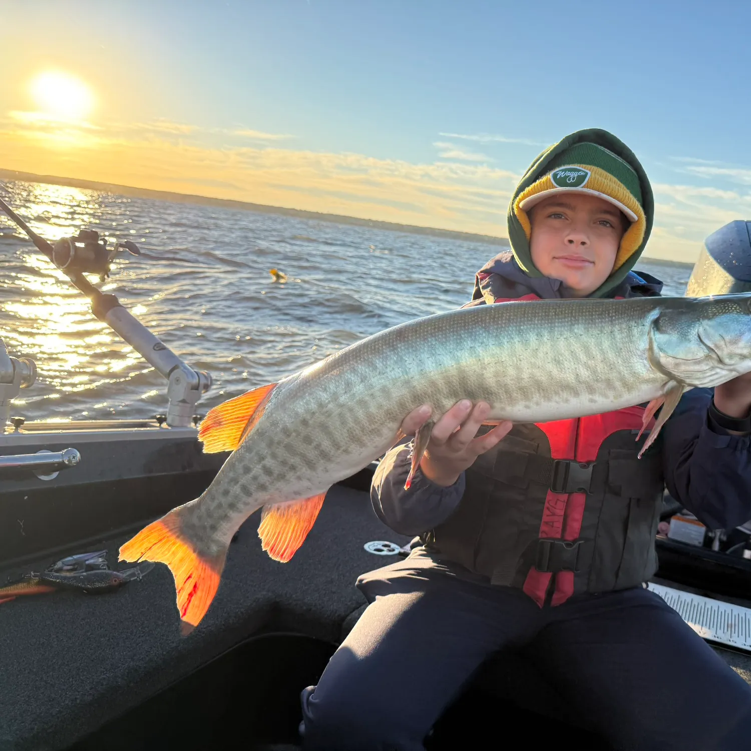 Muskie caught on Fishbrain