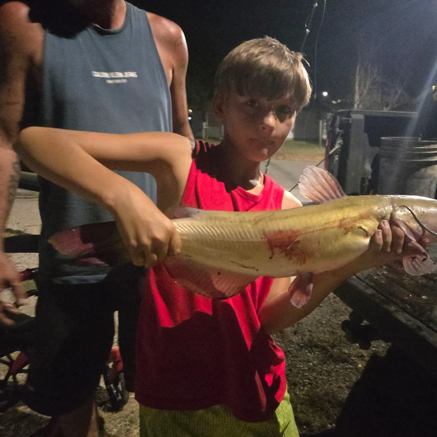 Channel catfish caught on Fishbrain