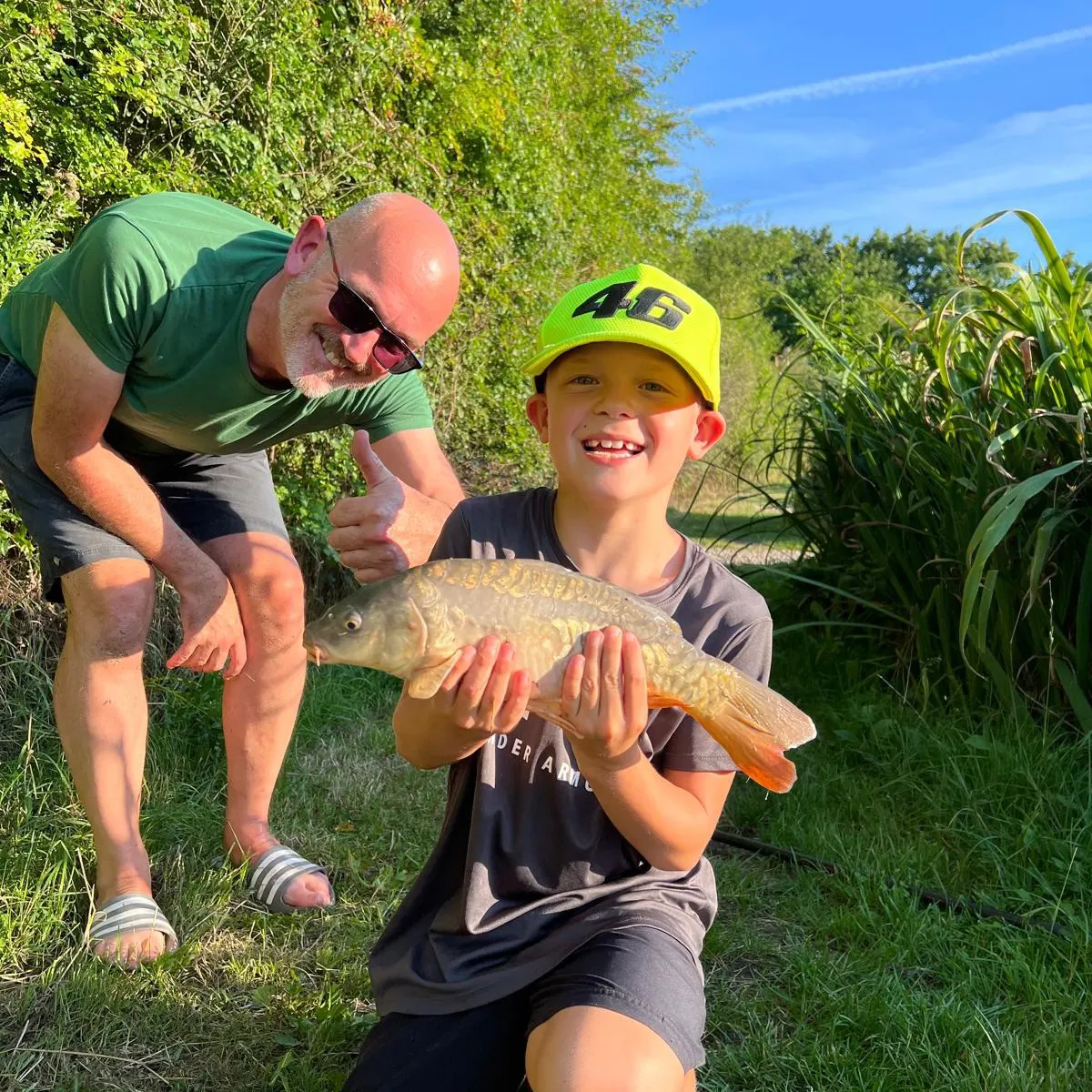 Mirror carp caught on Fishbrain