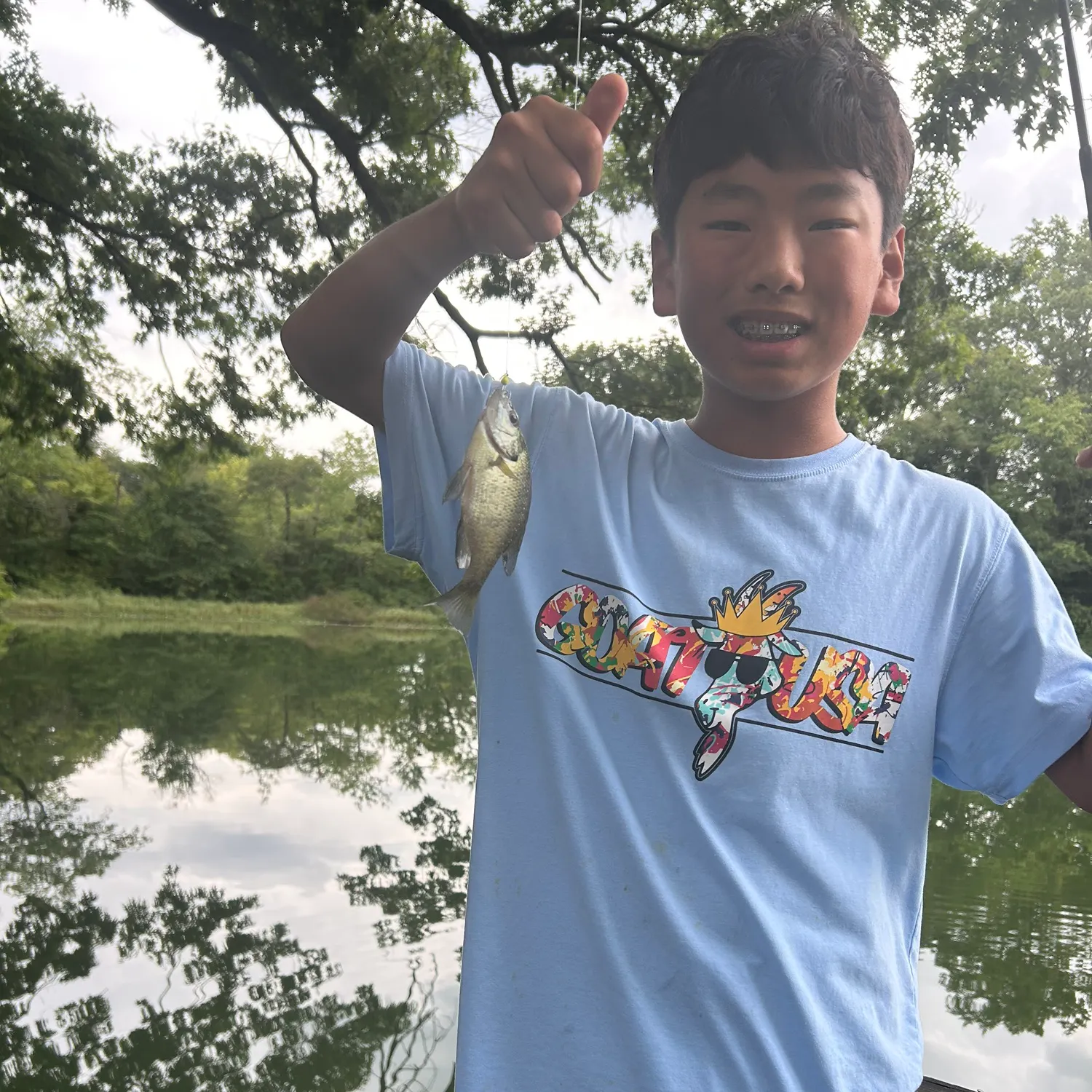 Bluegill caught on Fishbrain