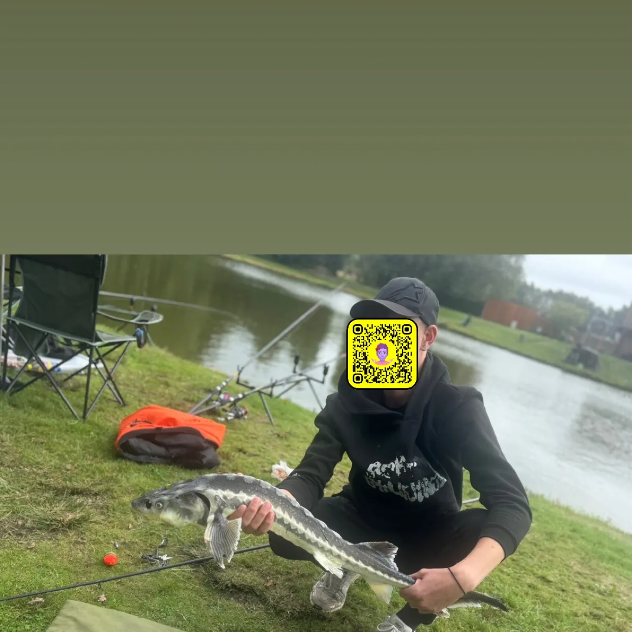 Russian sturgeon caught on Fishbrain