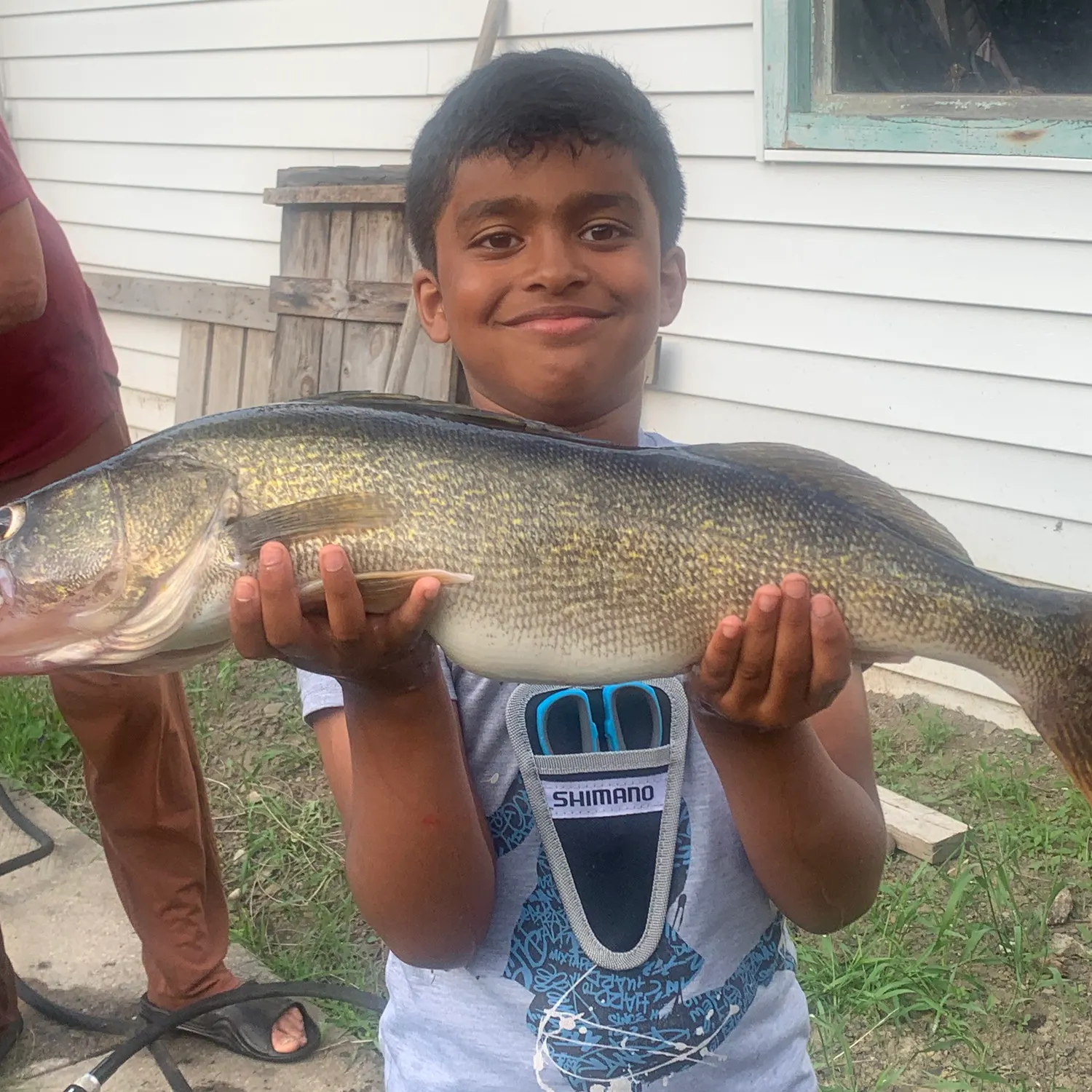 Walleye caught on Fishbrain