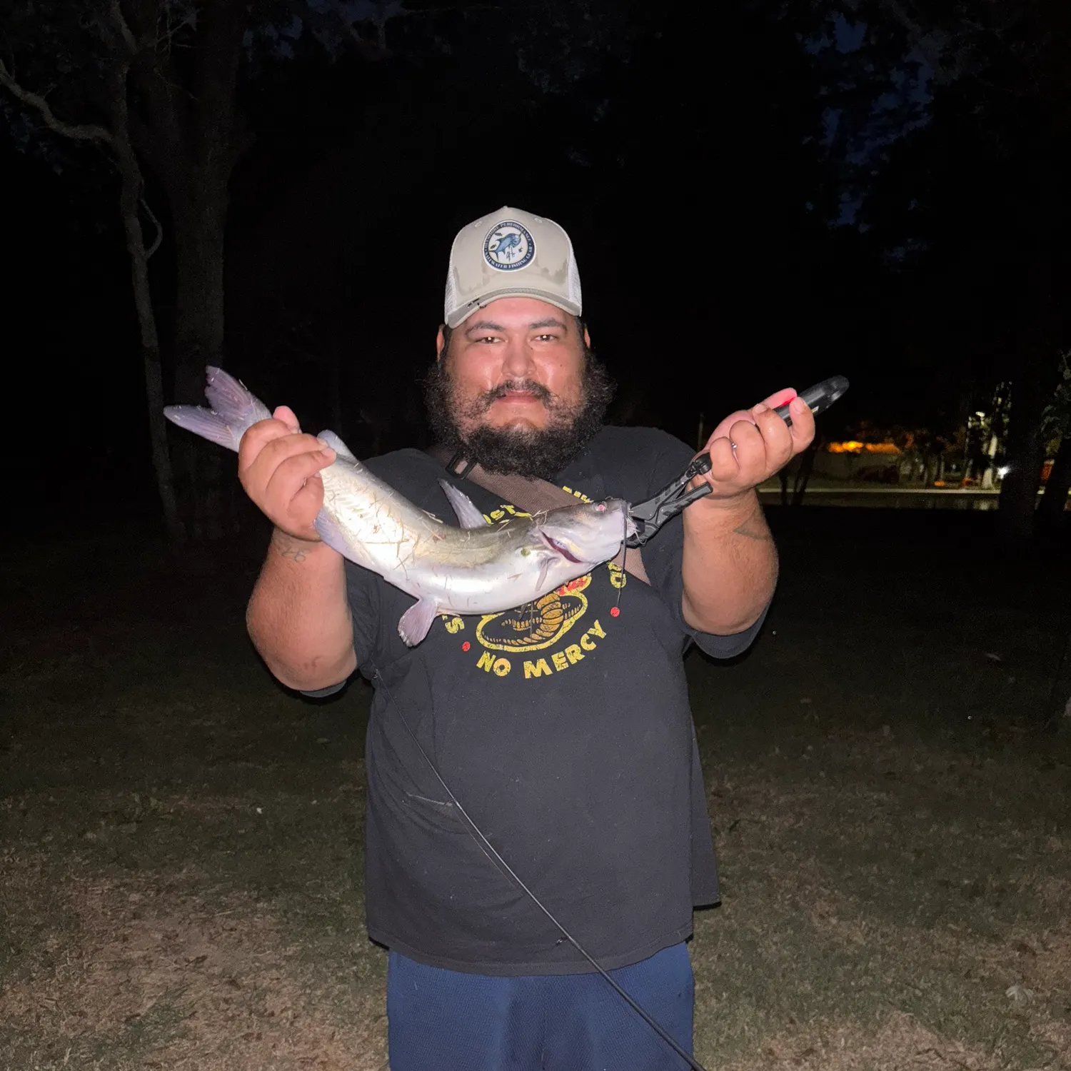 Channel catfish caught on Fishbrain