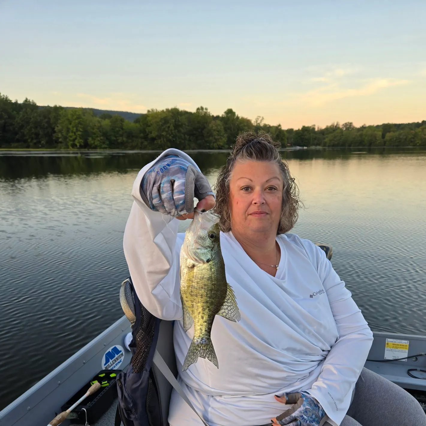 White crappie caught on Fishbrain