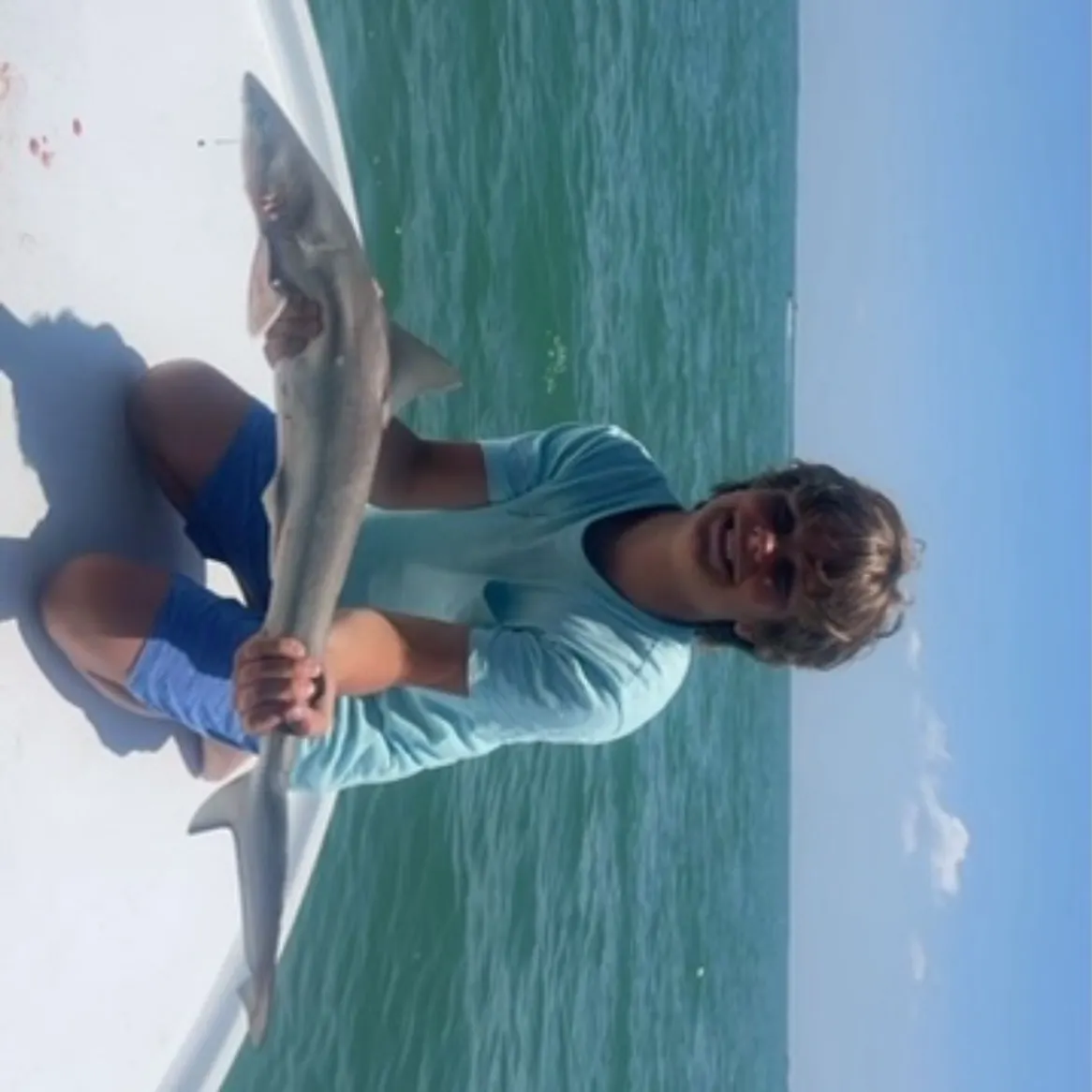 The most recent Oceanic whitetip shark catches on Fishbrain