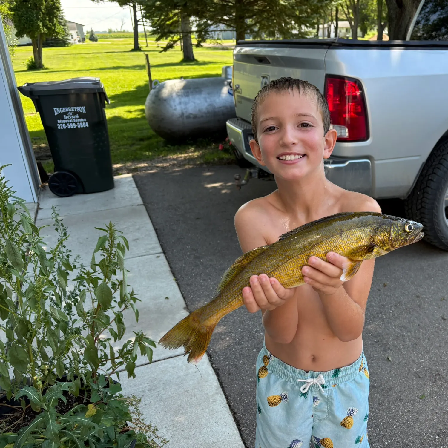 recently logged catches