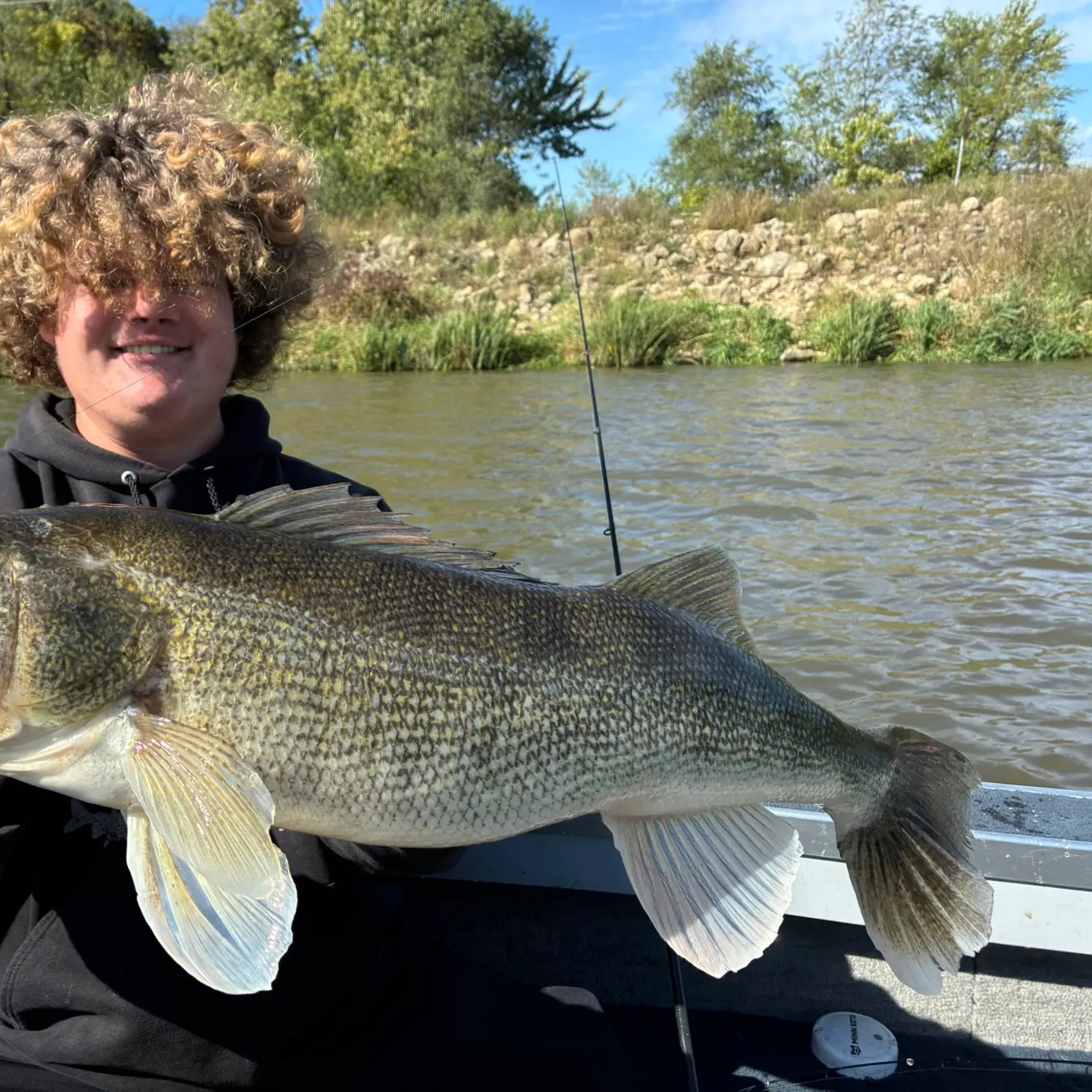 Walleye caught on Fishbrain