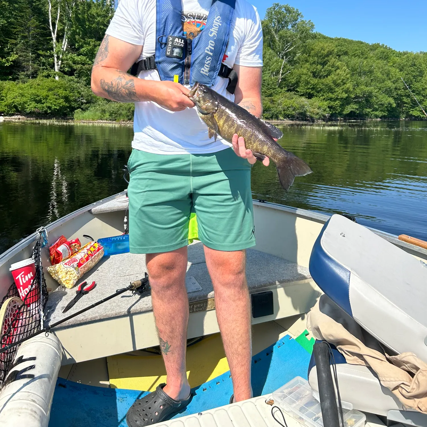 recently logged catches