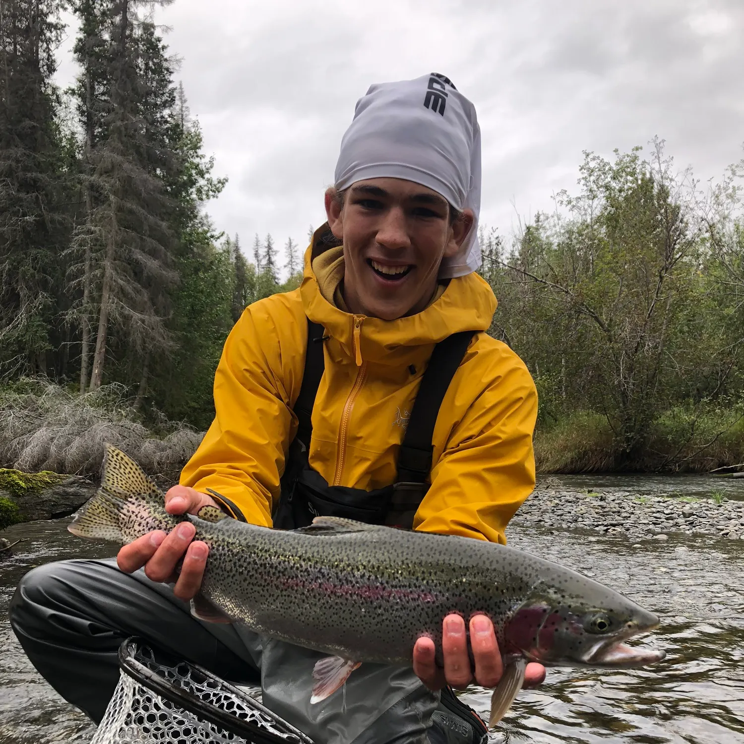 Rainbow trout caught on Fishbrain