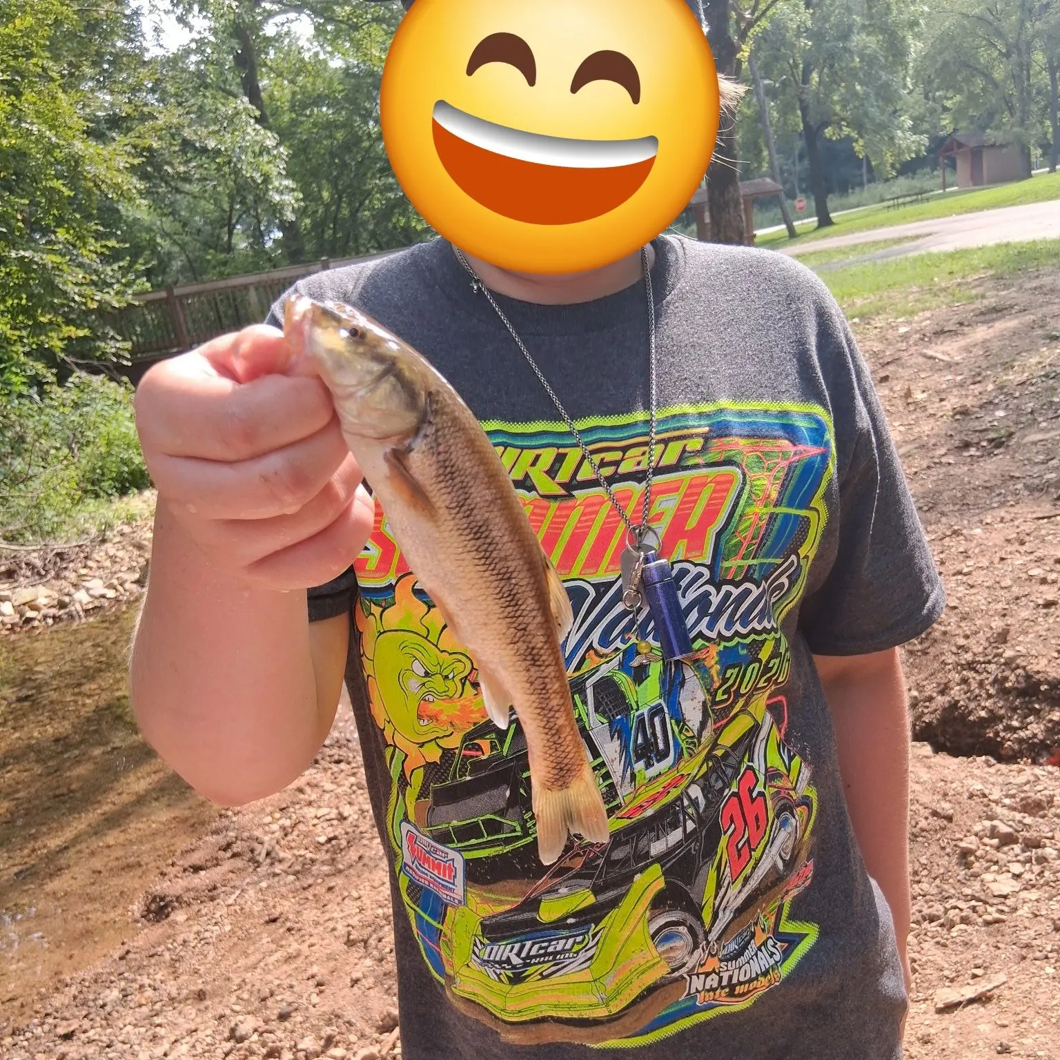 Creek chub caught on Fishbrain