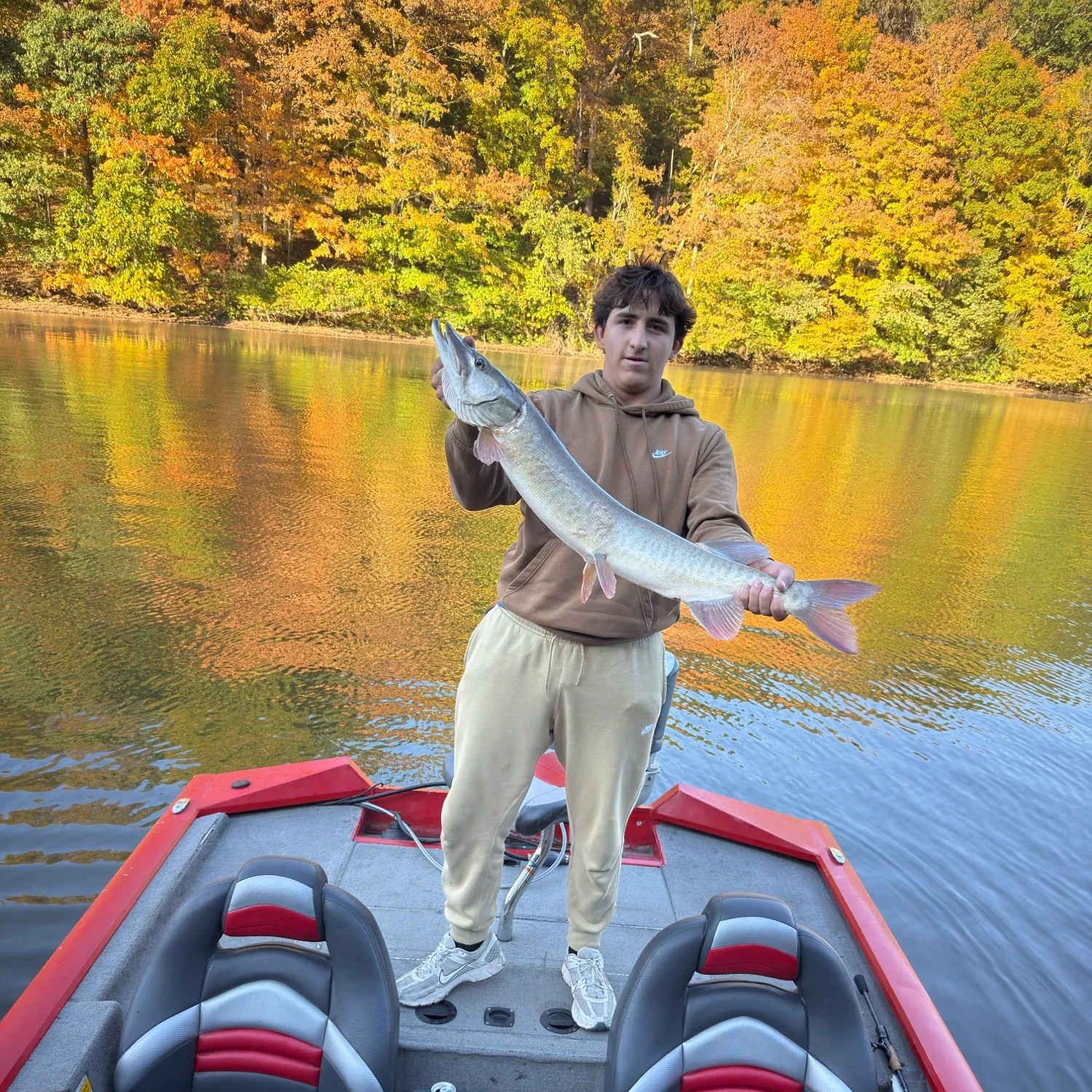 Muskie caught on Fishbrain