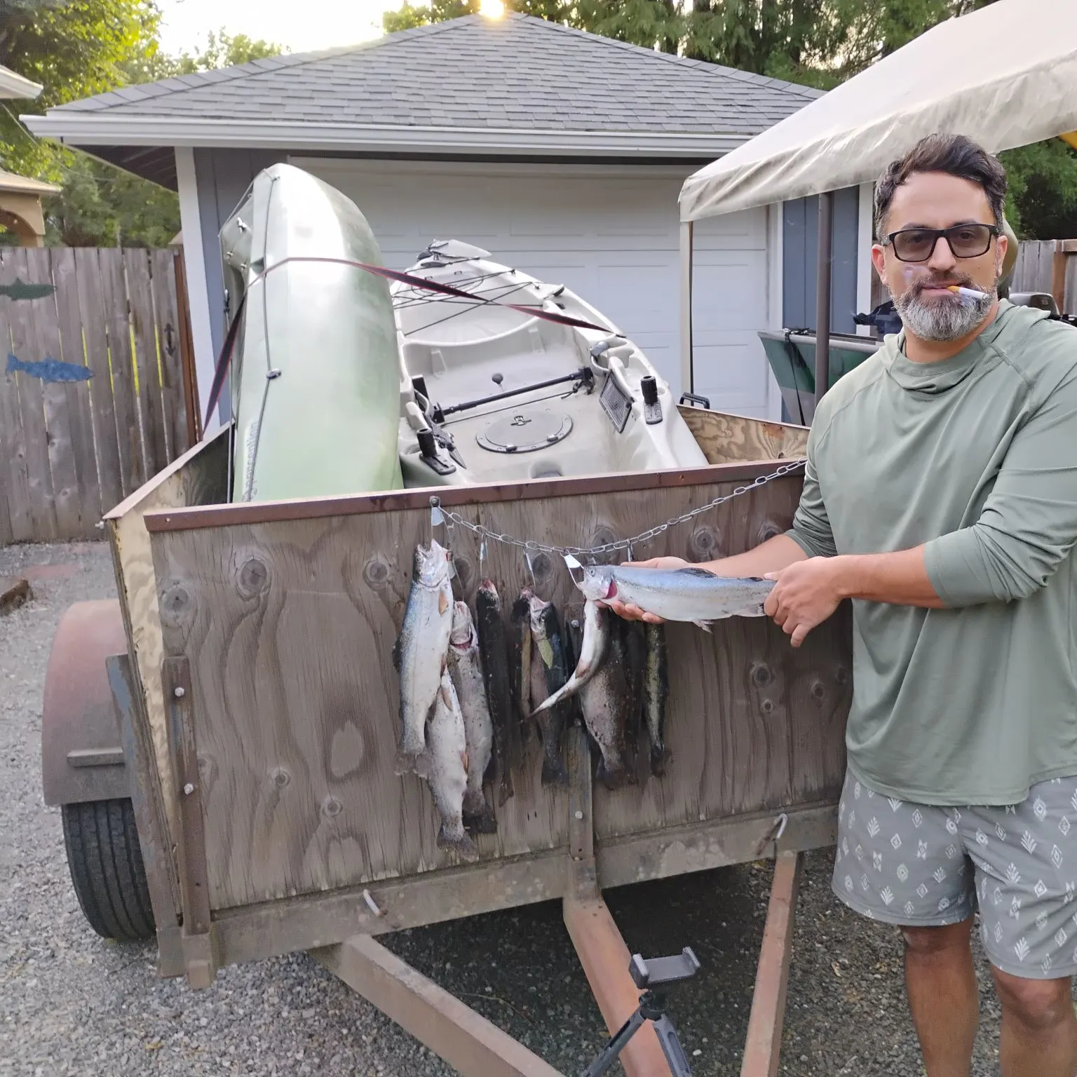 recently logged catches