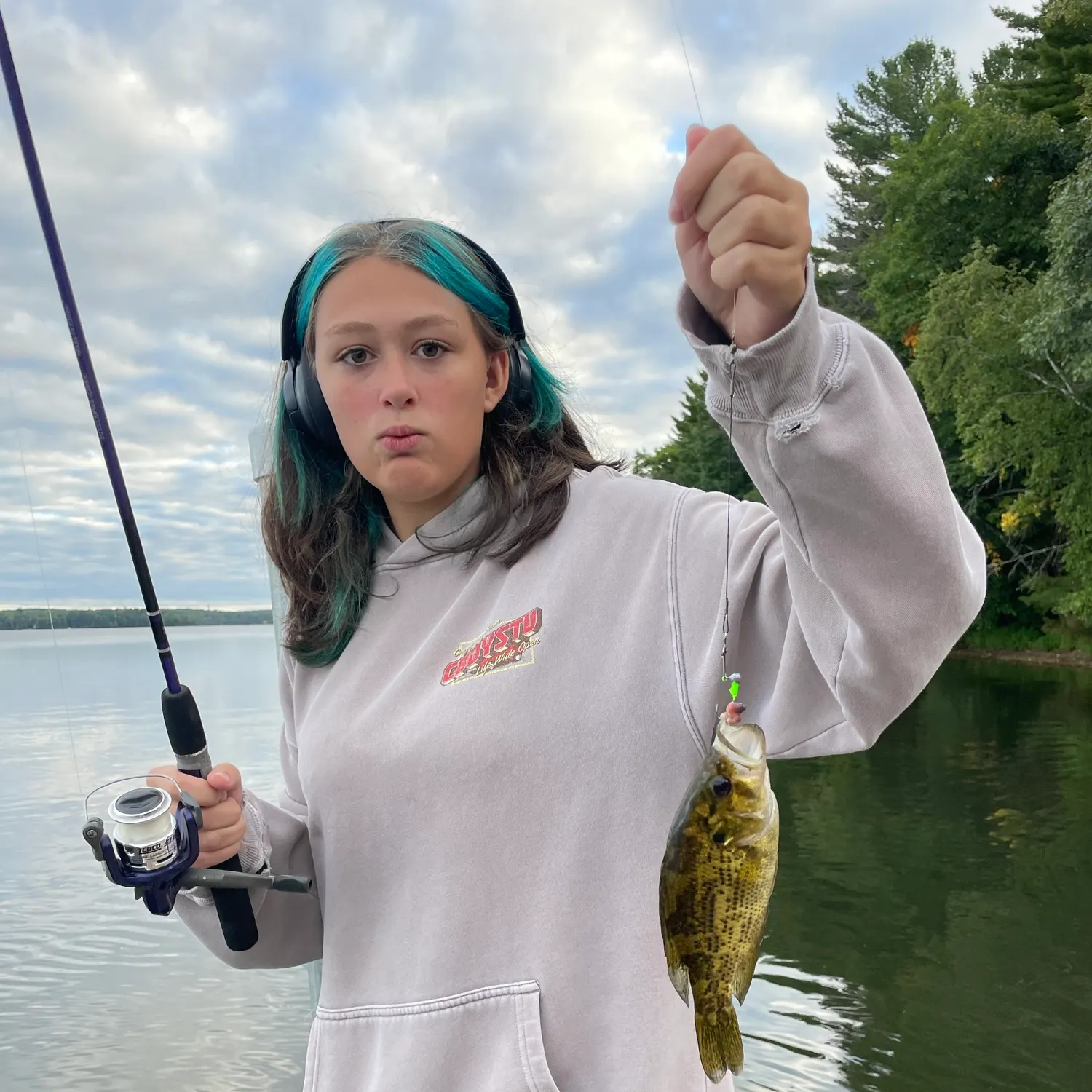 Rock bass caught on Fishbrain