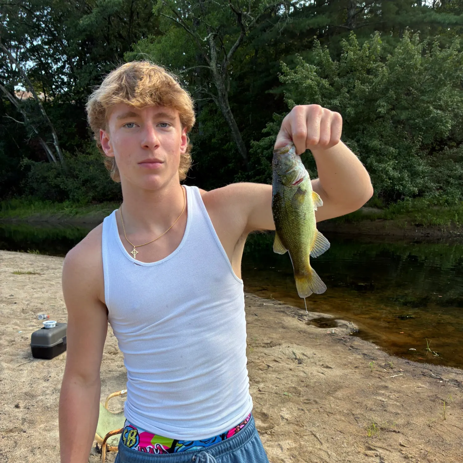 Smallmouth bass caught on Fishbrain