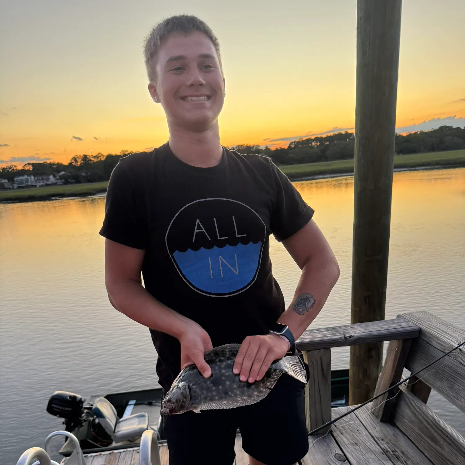 recently logged catches