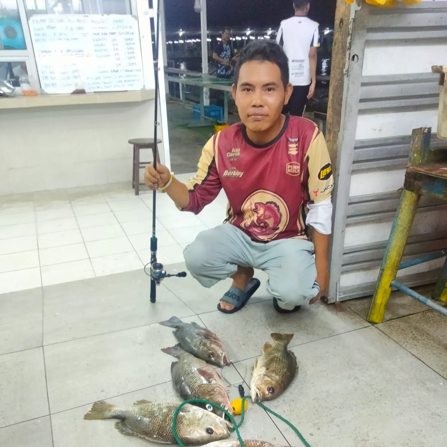 recently logged catches