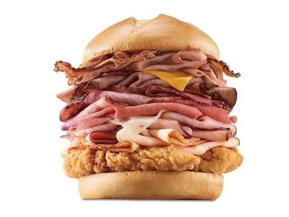Arbys Meat Mountain Sandwhich