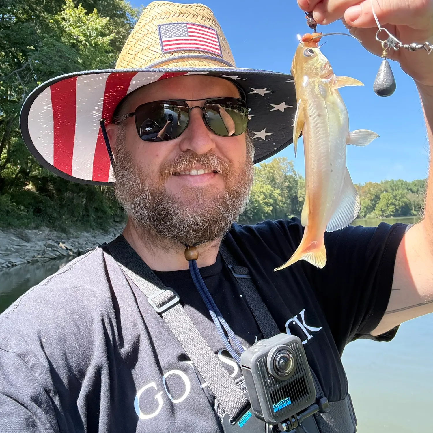 Channel catfish caught on Fishbrain