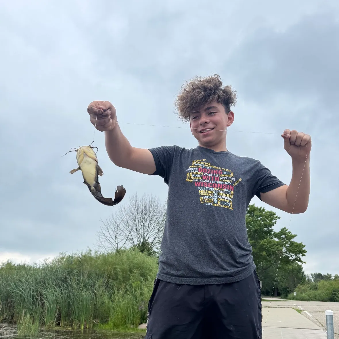 Black bullhead caught on Fishbrain