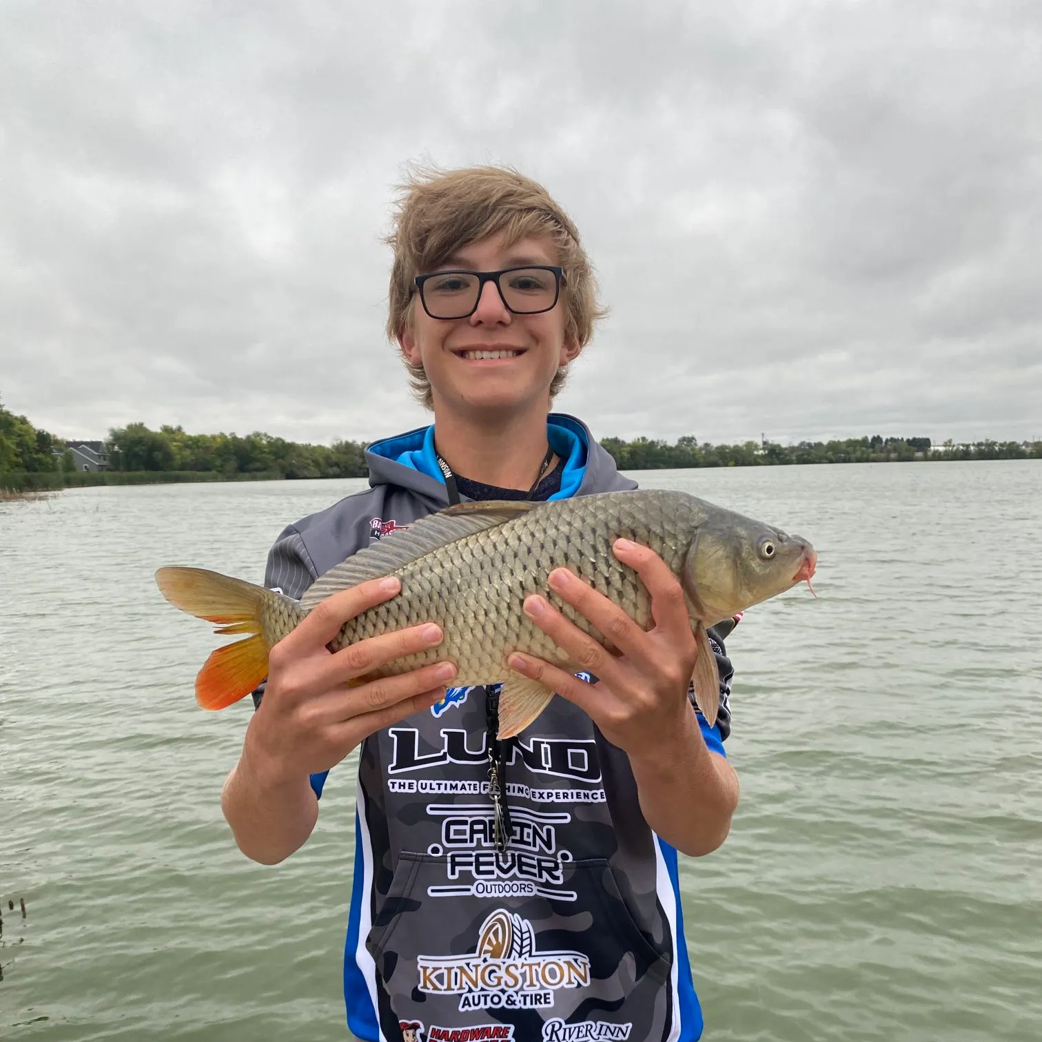 Common carp caught on Fishbrain