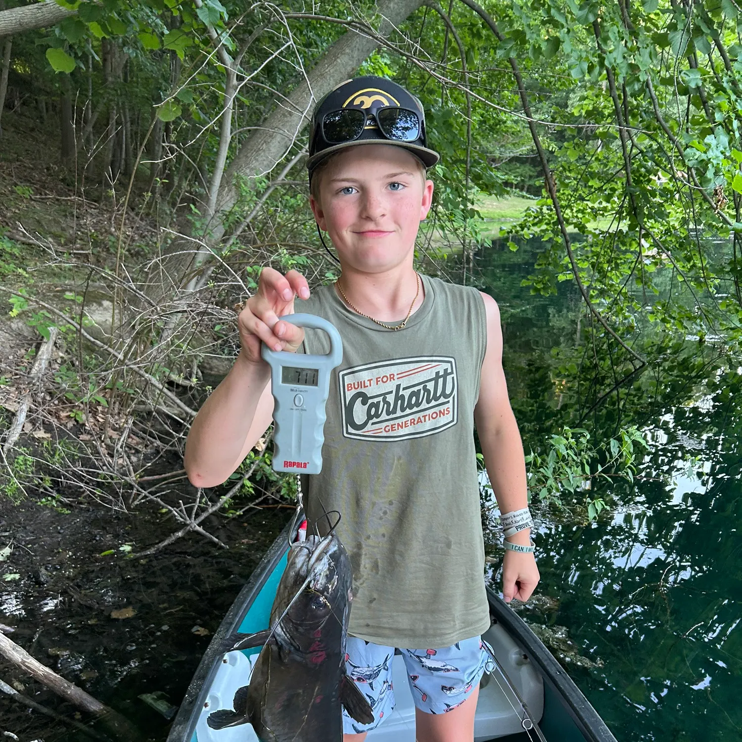 recently logged catches