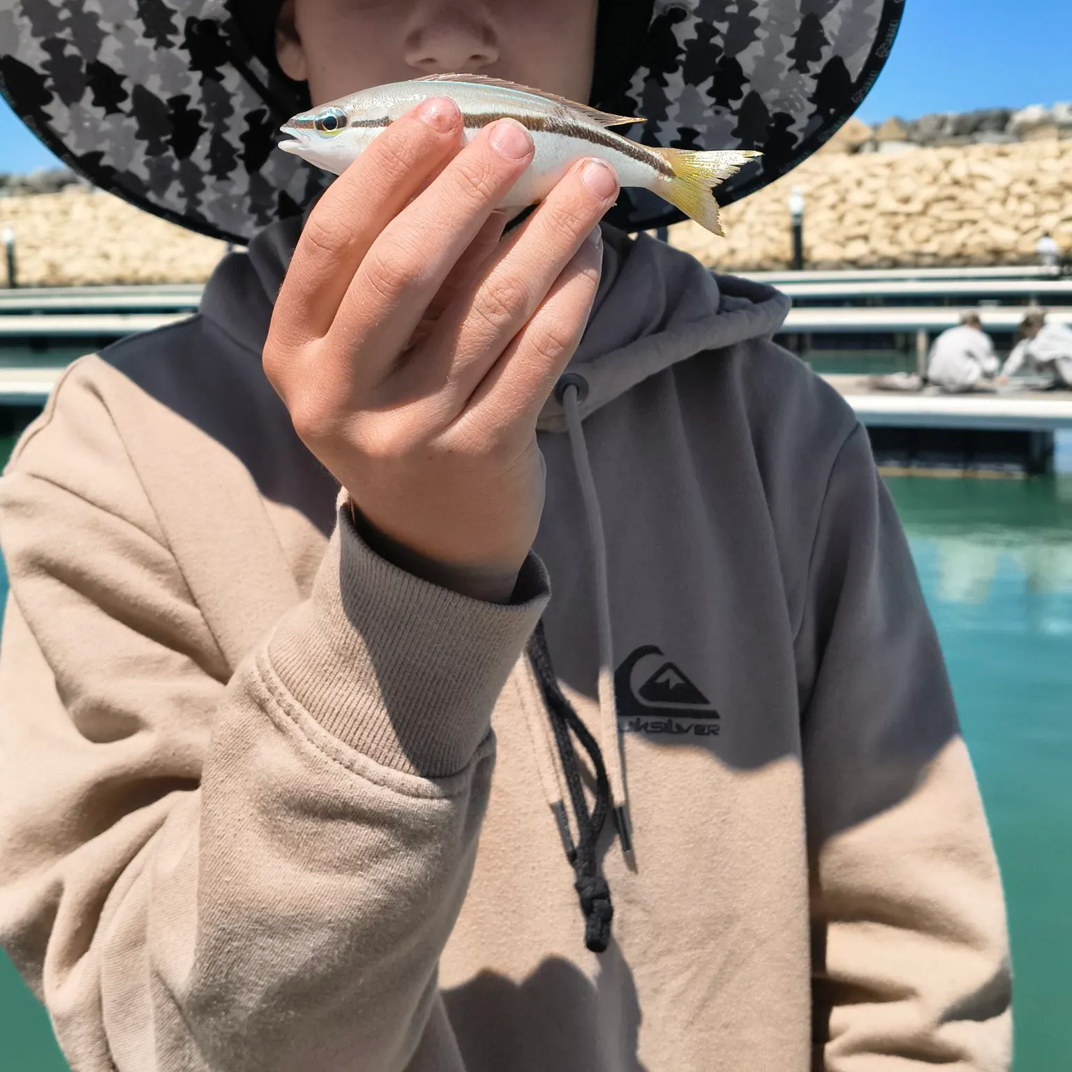 The most recent Striped whiptail catches on Fishbrain