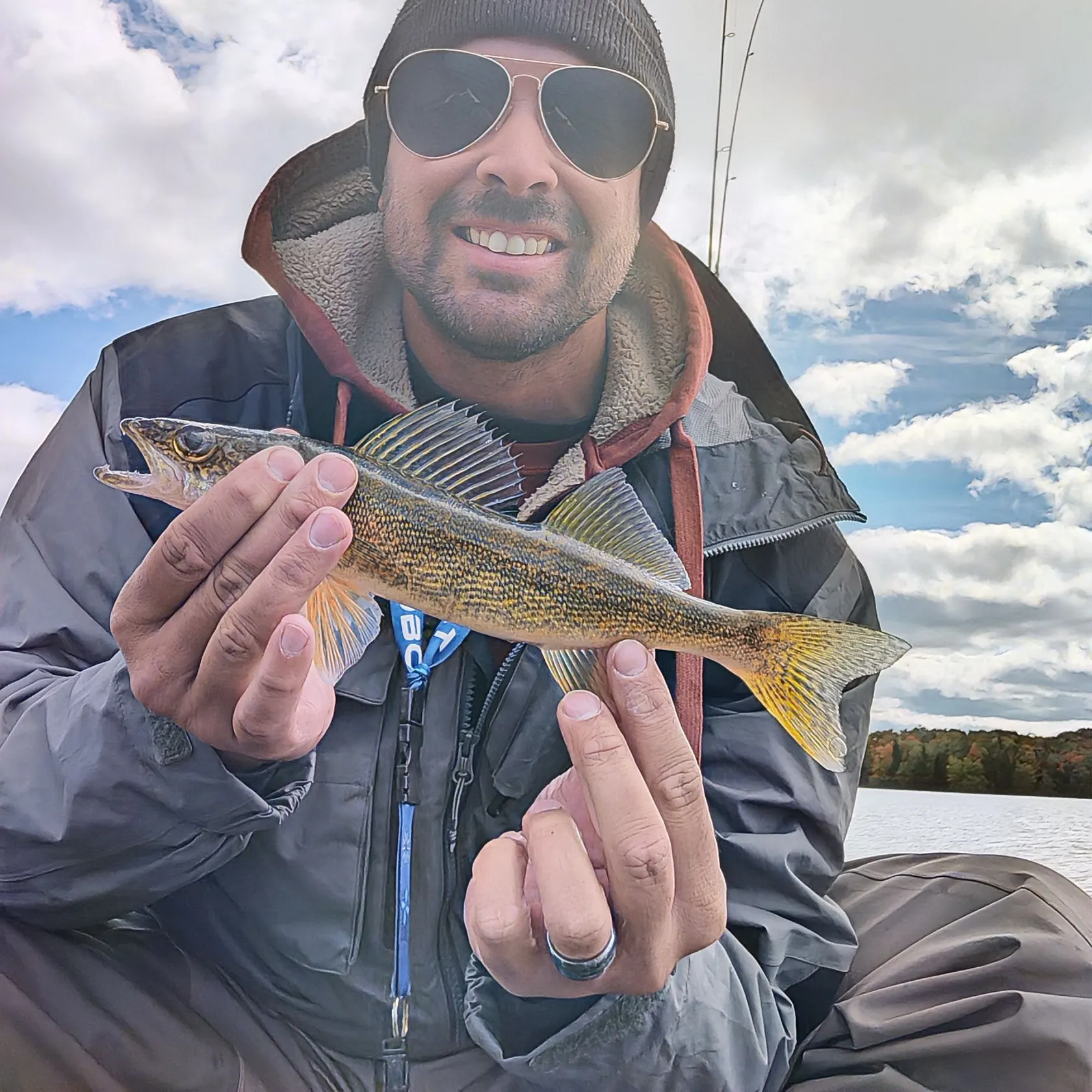 Walleye caught on Fishbrain