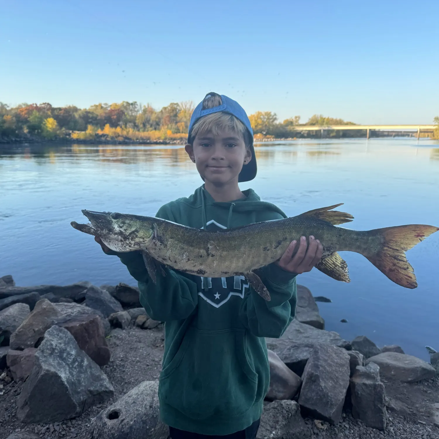 Muskie caught on Fishbrain