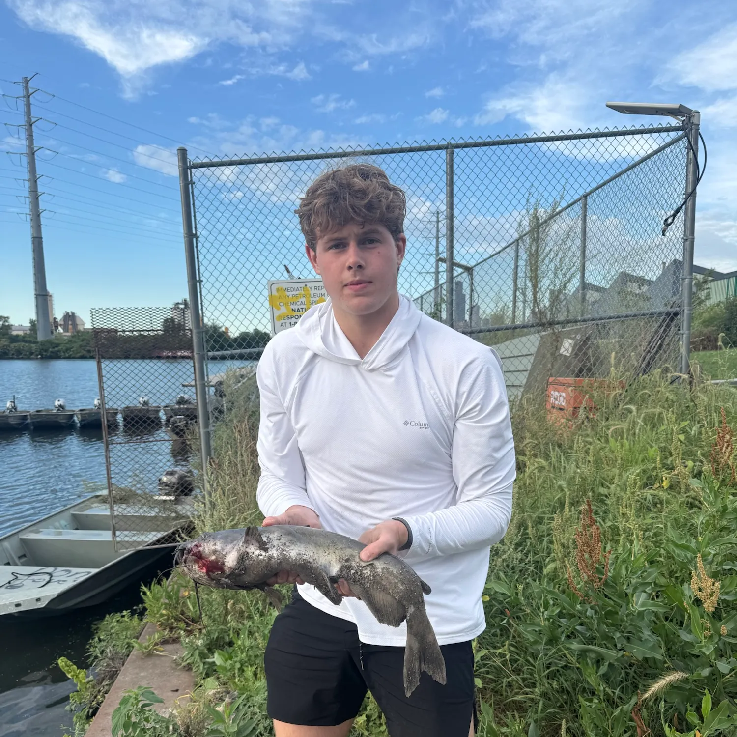 Channel catfish caught on Fishbrain